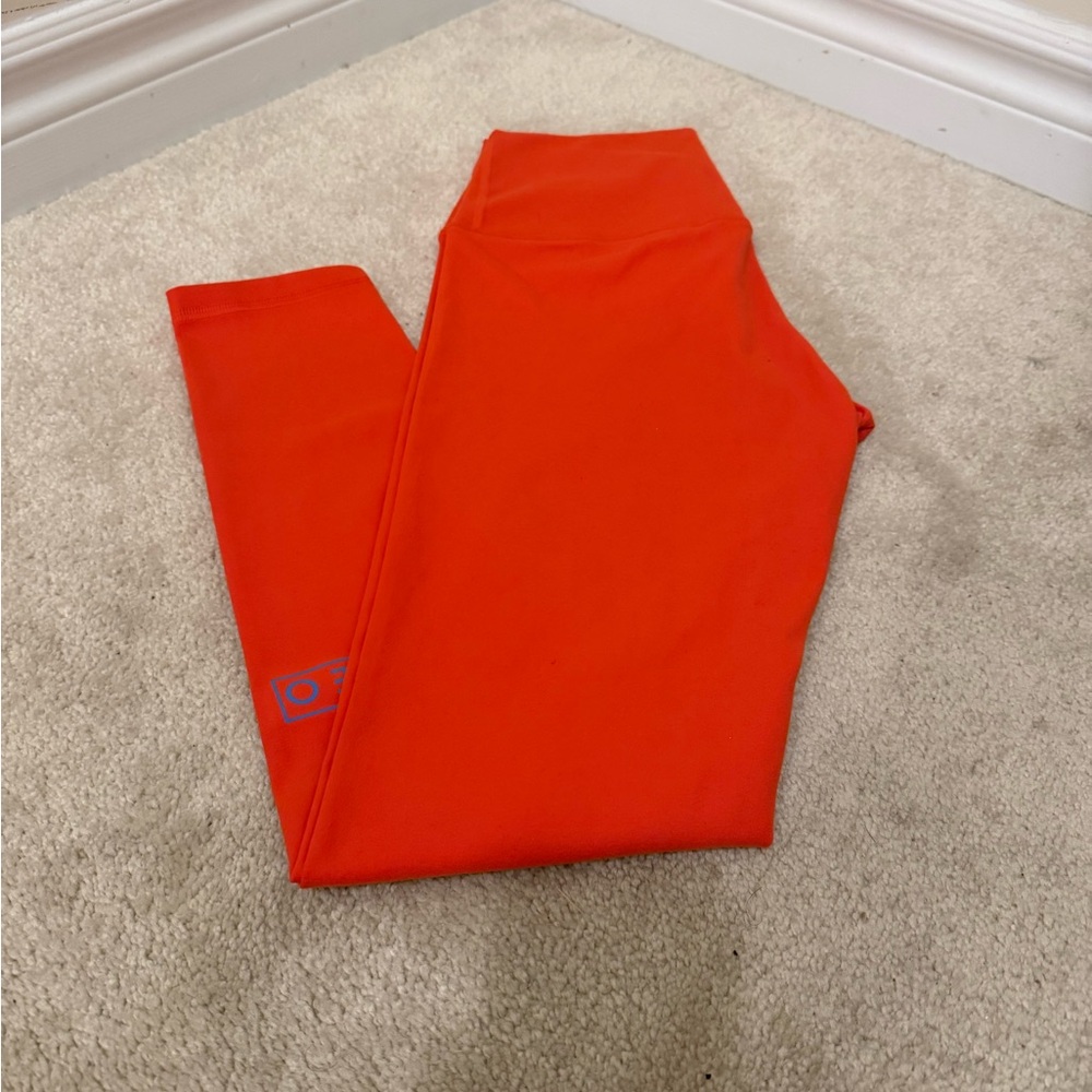 Fleo Vibrant Orange Leggings